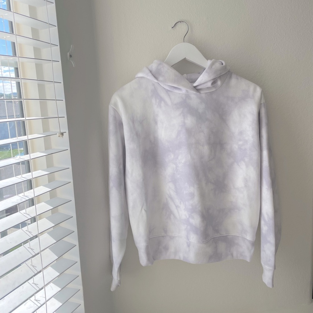 A NEW DAY PURPLE TIE DYE HOODIE